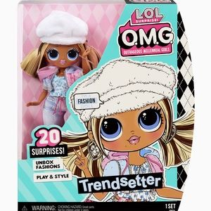 LOL Surprise OMG Trendsetter Fashion Doll with 20 Surprises
